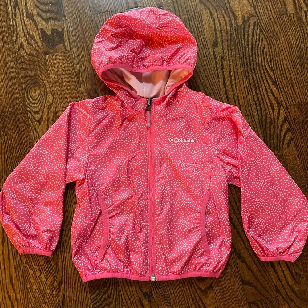Columbia 3T Girls’ Hooded Rain Jacket
